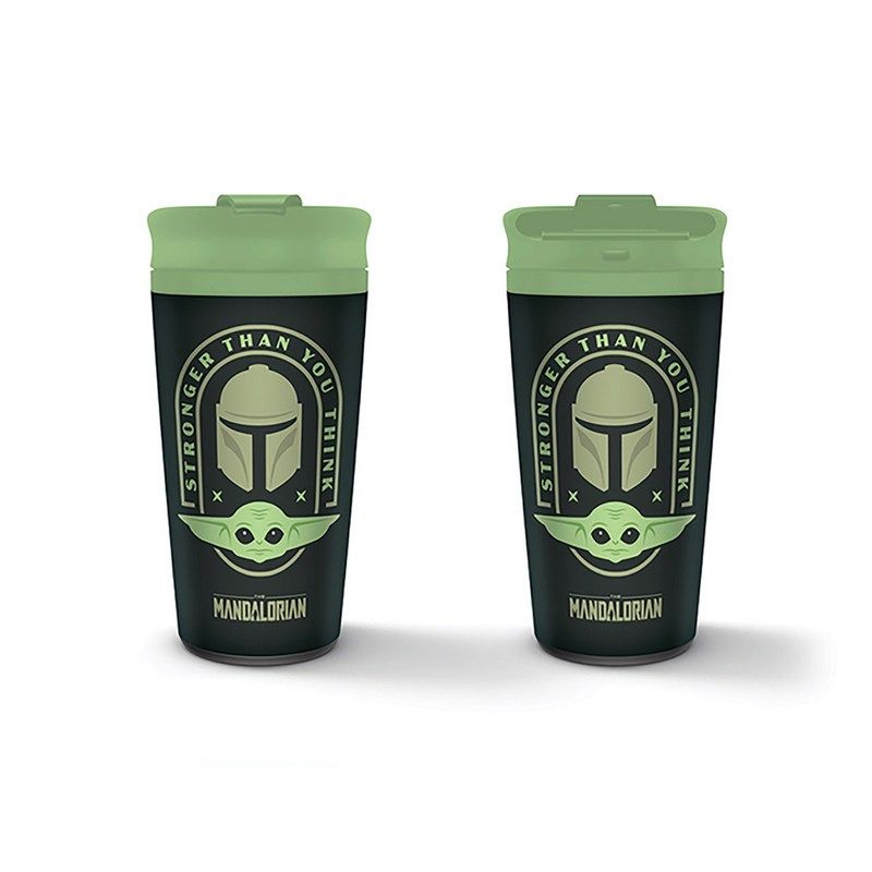 Pyramid International - Star Wars The Mandalorian Stronger Than You Think M Travel Mug - 450ml