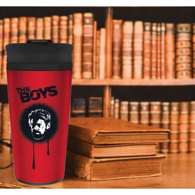 Pyramid International - The Boys C Word Stencil Travel Mug - 450ml