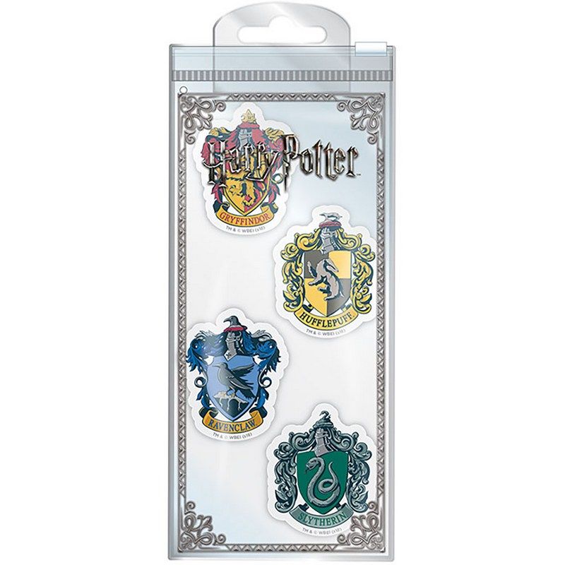 Pyramid International - Harry Potter Crest Eraser Set - 4pcs