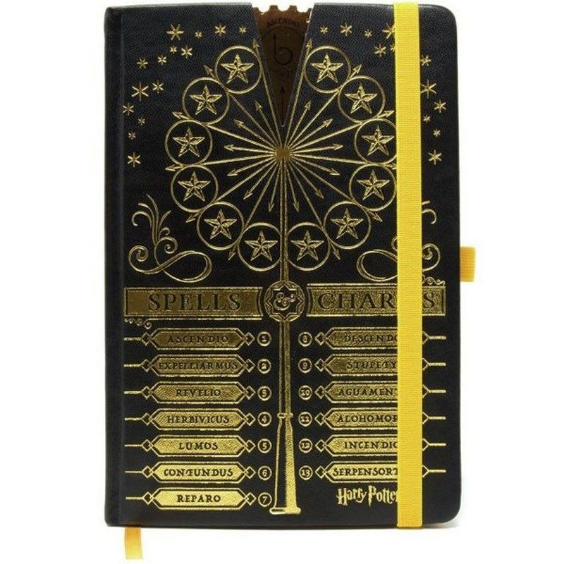 Pyramid International - A5 Spinner Notebook - Harry Potter Spells And Charms