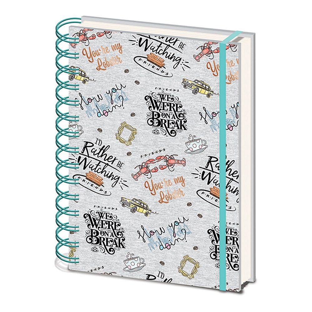 Pyramid International - Friends - Marl A5 Wiro Notebook