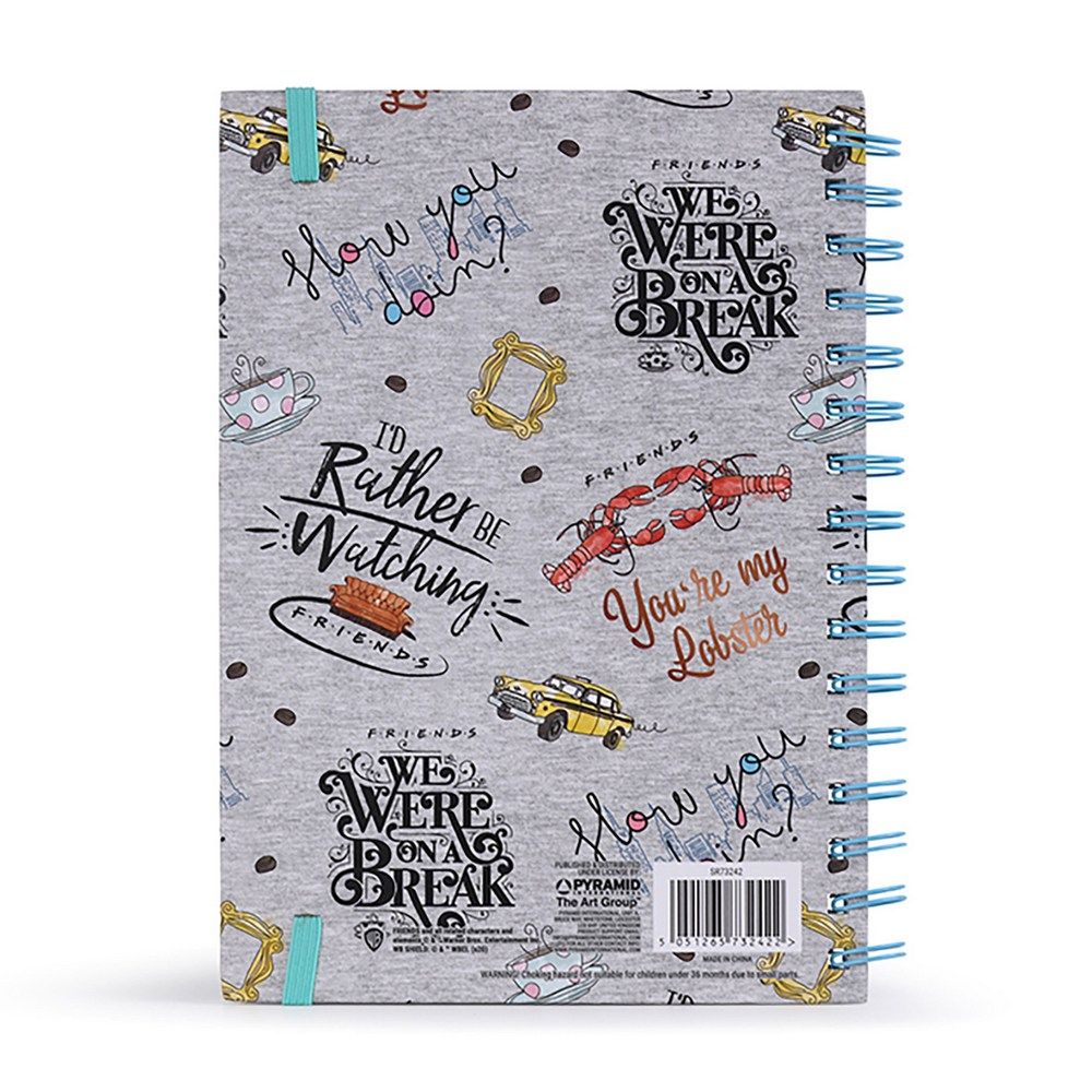 Pyramid International - Friends - Marl A5 Wiro Notebook