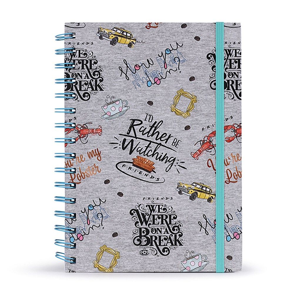 Pyramid International - Friends - Marl A5 Wiro Notebook