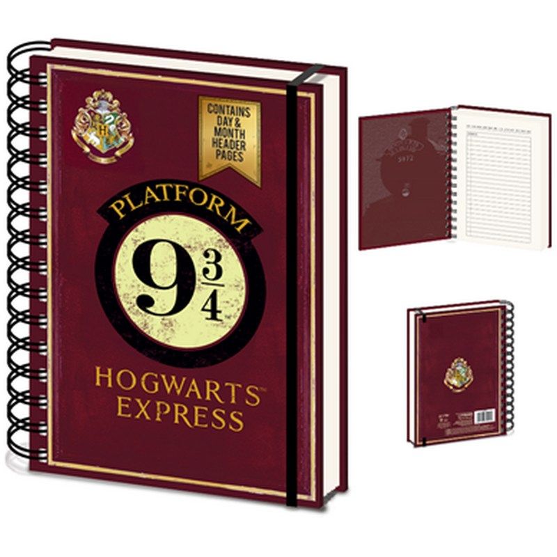 Pyramid International - A5 Wiro Notebook - Harry Potter Platform