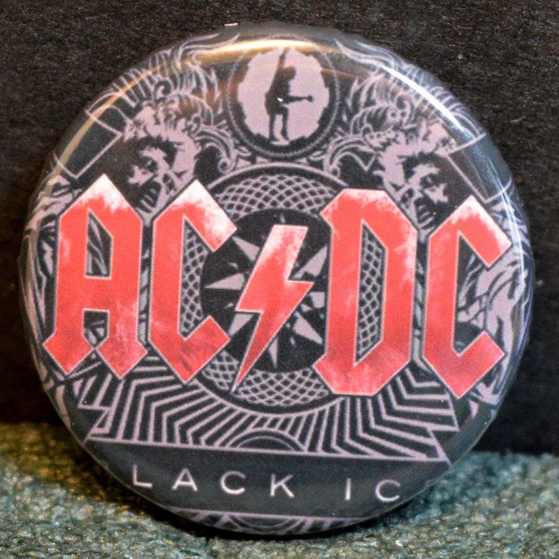 Pyramid International - ACDC Black Ice Button Badges