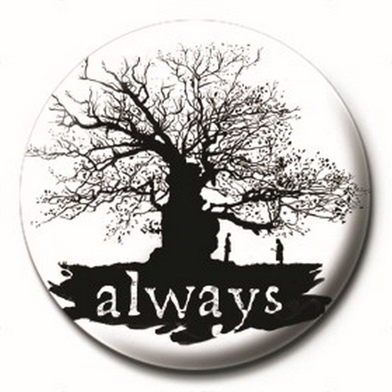 Pyramid International - Harry Potter Always Silhouette Button Badge