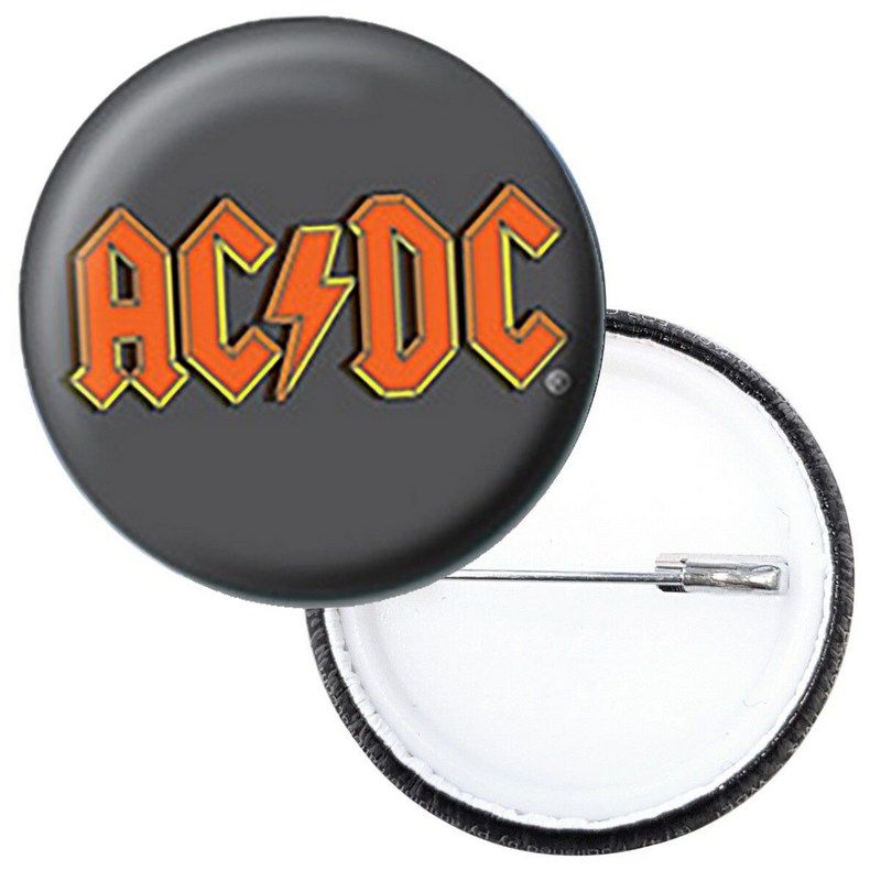 Pyramid International - ACDC Logo Button Badges