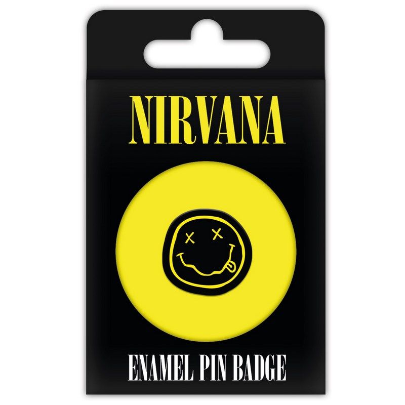 Pyramid International - Nirvana Smiley Pin Badges