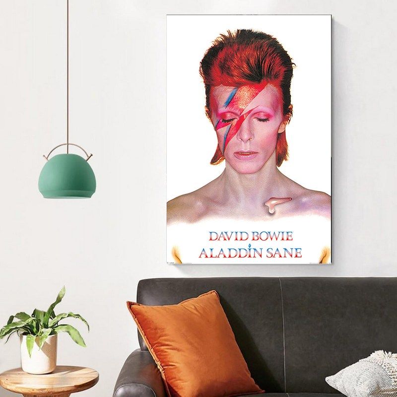 بيراميد انترناشونال - لوحة كبيرة David Bowie Aladdin Sane 