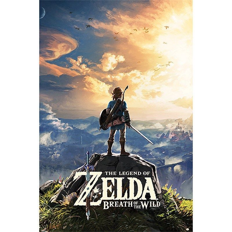 بيراميد انترناشونال - لوحة كبيرة The Legend Of Zelda Breath Of The Wild Sunset