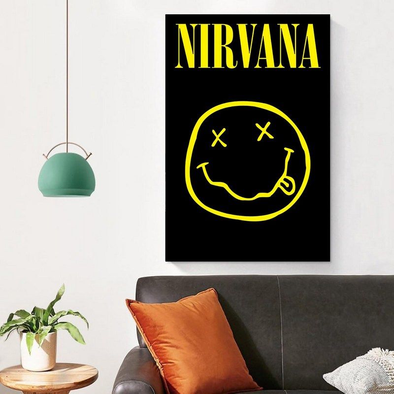 بيراميد انترناشونال - لوحة كبيرة Nirvana Smiley