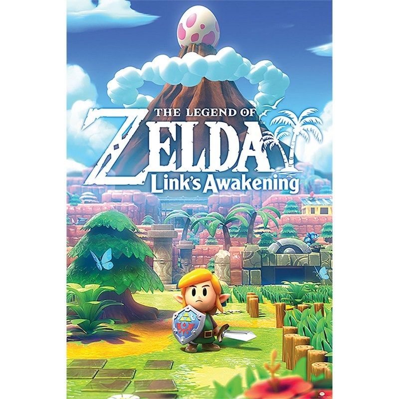 بيراميد انترناشونال - لوحة كبيرة The Legend Of Zelda Links Awakening