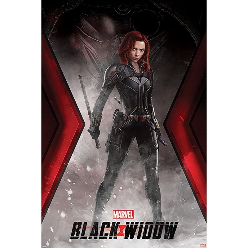 بيراميد انترناشونال - لوحة كبيرة Black Widow Maker Battle Stance