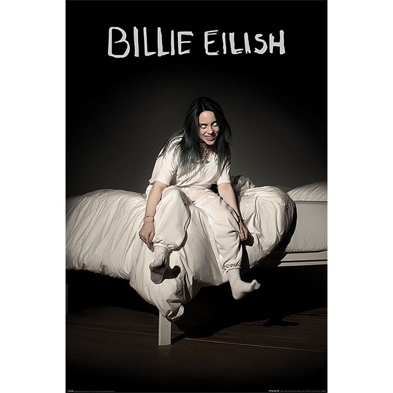 بيراميد انترناشونال - لوحة كبيرةBillie Eilish When We Fall Asleep Where Do We Go