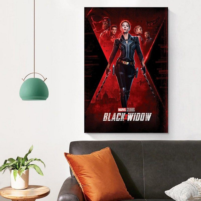 بيراميد انترناشونال - لوحة كبيرة Black Widow Unfinished Business