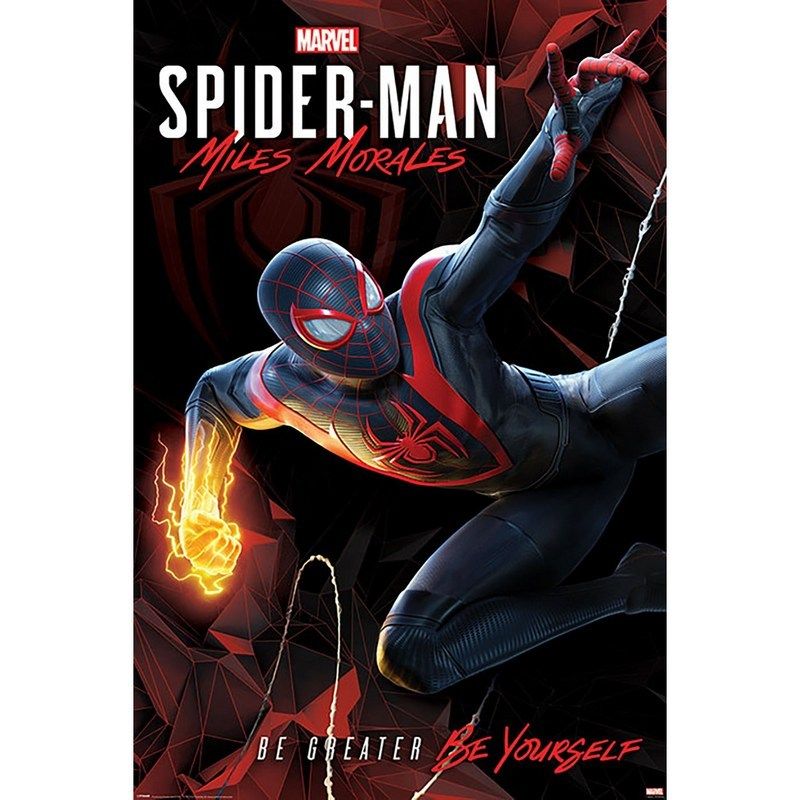 Pyramid International - Spider Man Miles Morales Cybernetic Swing Maxi Poster