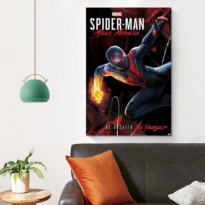 Pyramid International - Spider Man Miles Morales Cybernetic Swing Maxi Poster