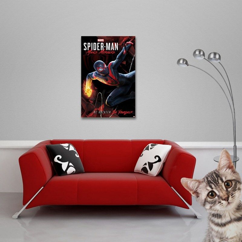 Pyramid International - Spider Man Miles Morales Cybernetic Swing Maxi Poster