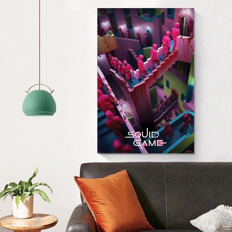 Pyramid International - Squid Game Crazy Stairs Maxi Poster