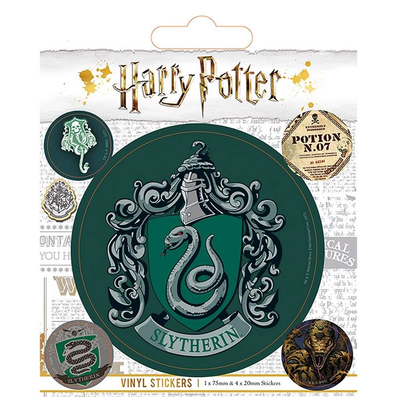 Pyramid International - Harry Potter Slytherin Vinyl Sticker Pack