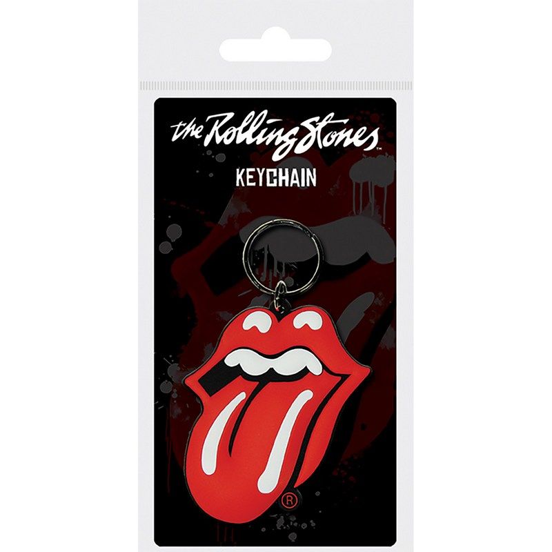 Pyramid International - The Rolling Stones Tongue Rubber Keychain