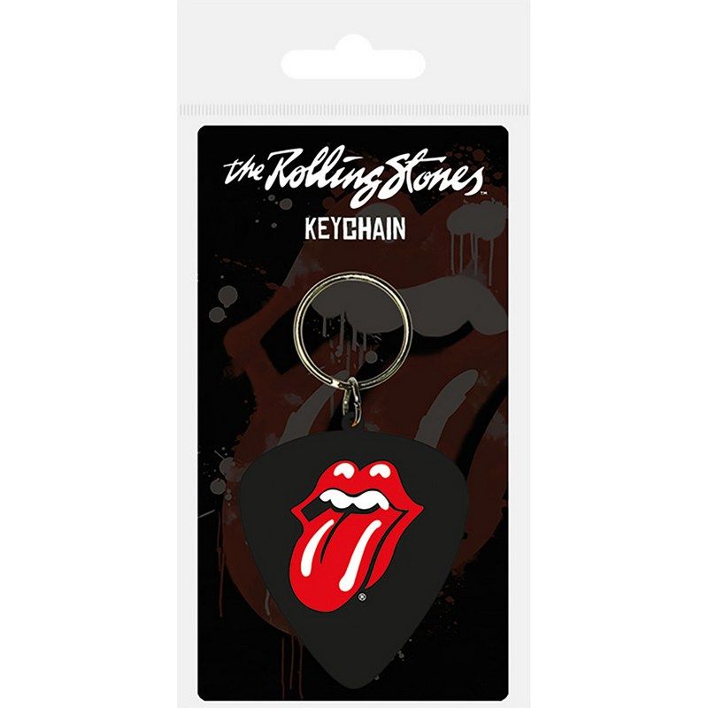 Pyramid International - The Rolling Stones Plectrum Rubber Keychain