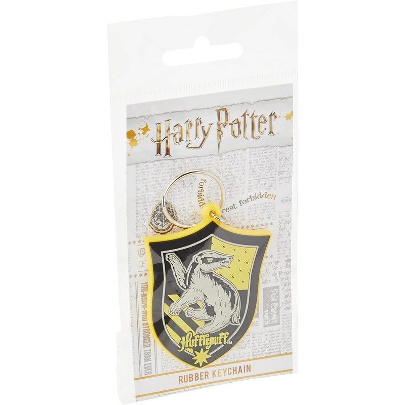 Pyramid International - Harry Potter Hufflepuff Rubber Keychain