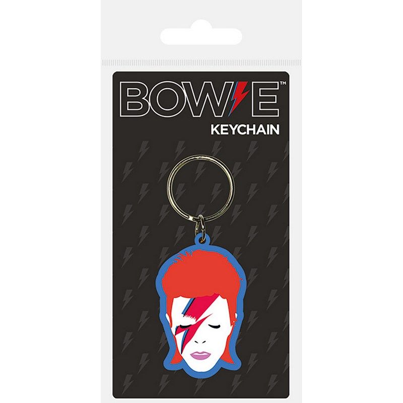 Pyramid International - David Bowie Aladdin Sane Rubber Keychain