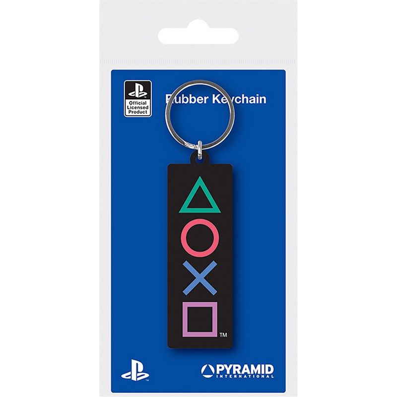 Pyramid International - Playstation Shapes PVC Keychain