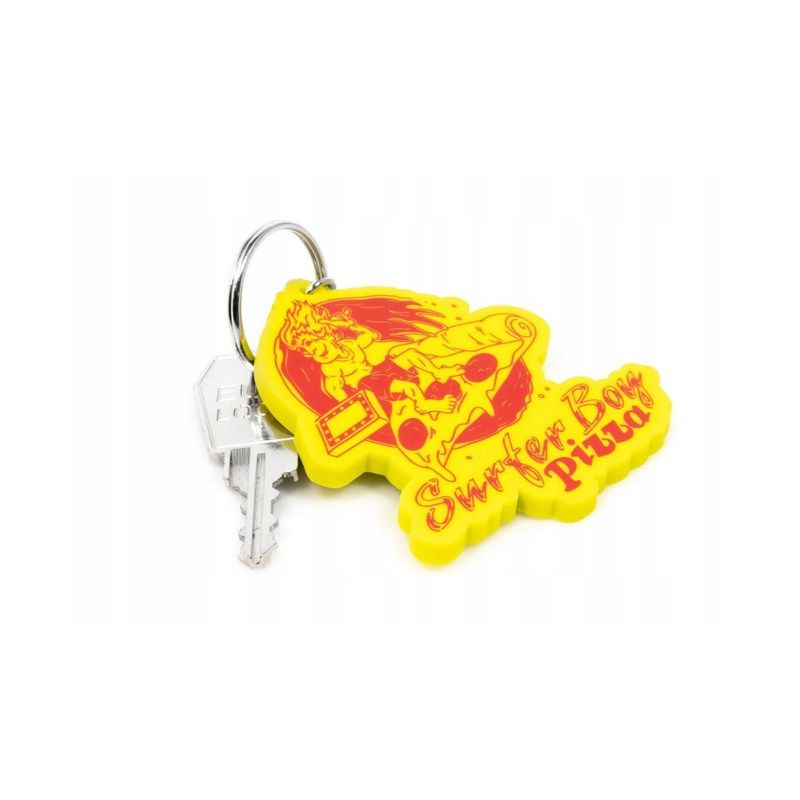 Pyramid International - Stranger Things 4 Surfer Boy Pizza Keychain