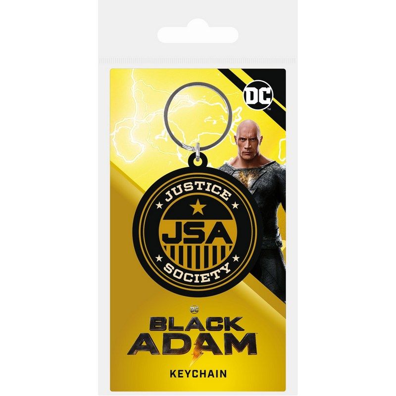 Pyramid International - Dc Comics Rubber Keychain - Black Adam