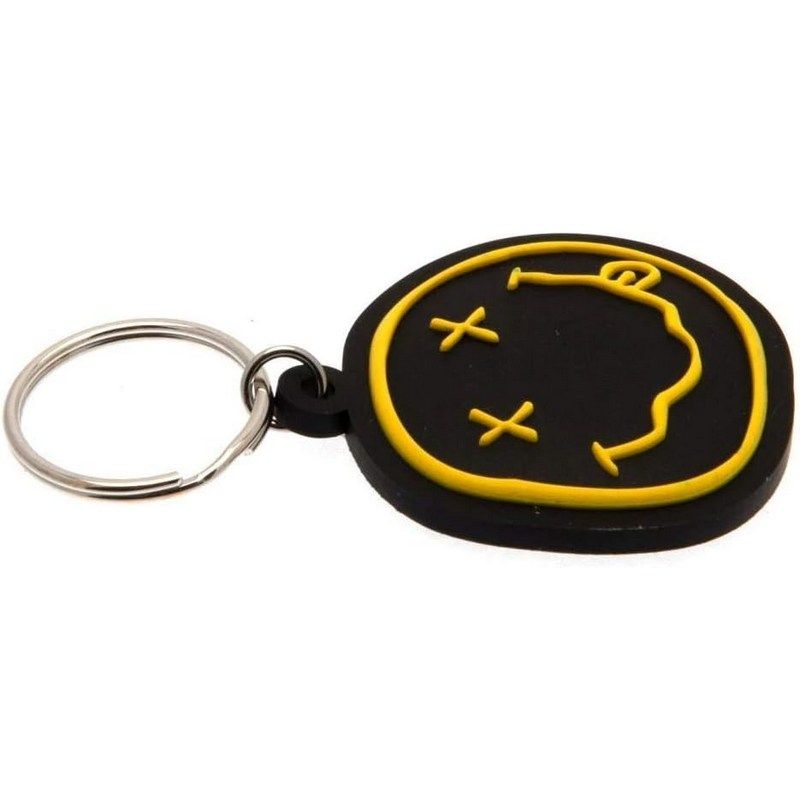 Pyramid International - Nirvana Smiley Woven Keychain