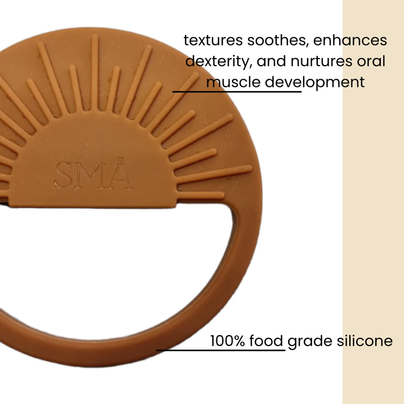 SMA - Sun Baby Teether Toy - Ochre