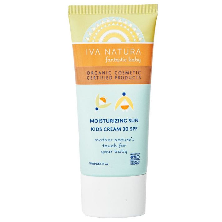 IVA Natura - Baby Organic Moisturizing 30SPF Sunscreen Protection - 75ml