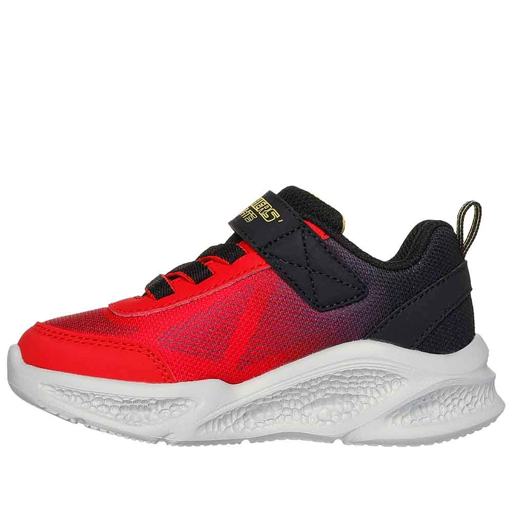 Skechers - Meteor Lights Sneakers - Red/Black