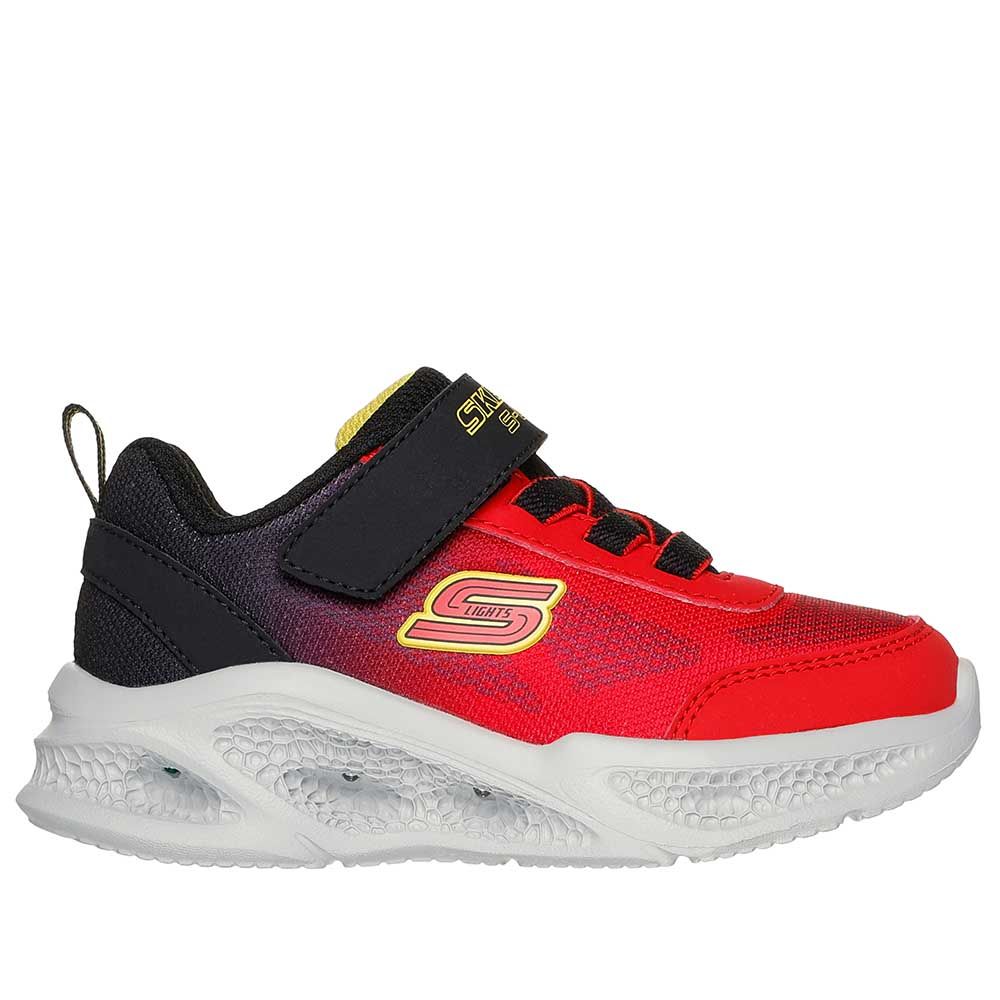 Skechers - Meteor Lights Sneakers - Red/Black