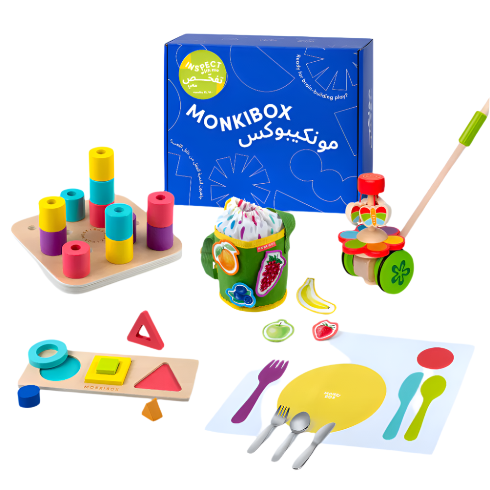 MonkiBox - Little Toddler Learning & Play Bundle - Stage 3