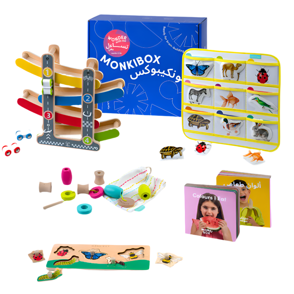 MonkiBox - Little Toddler Learning & Play Bundle - Stage 3