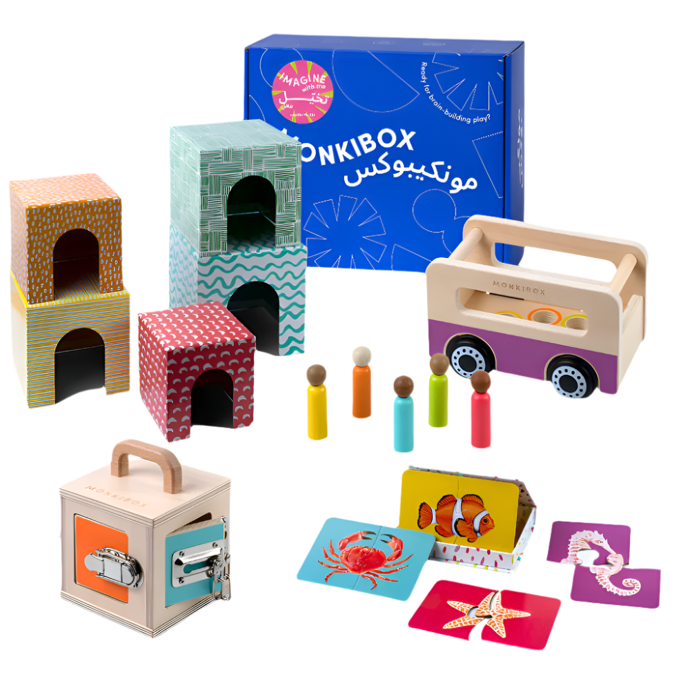 MonkiBox - Toddler's Learning & Play Bundle