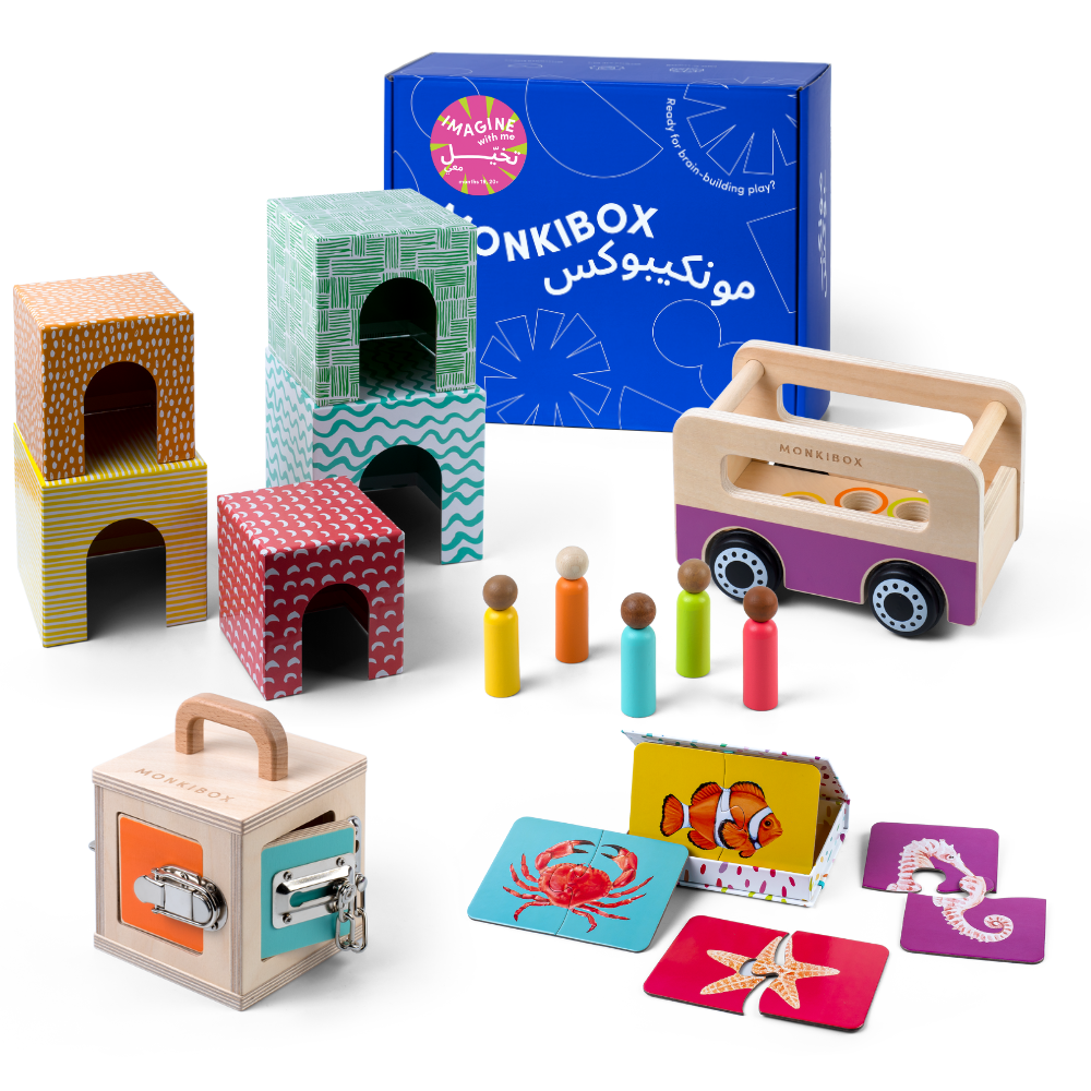 MonkiBox - Toddler Learning & Play Bundle - Stage 4