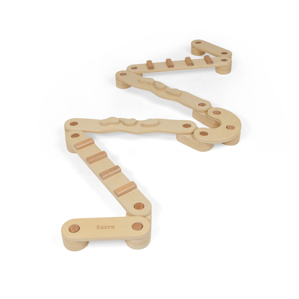 Ezzro - Pikler Collection Wooden Balance Beam - Natural