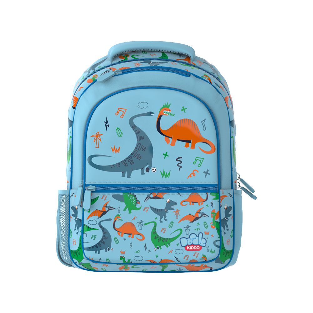 Doodle Kiddo - Dinosaur School Backpack - 15-Inch