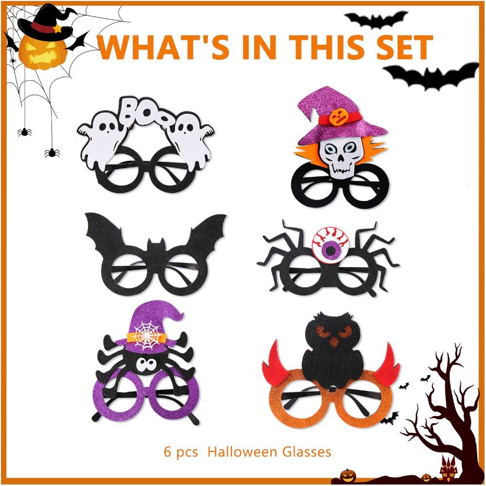 Doodle Kiddo - Halloween Party Glasses - 6 Pcs