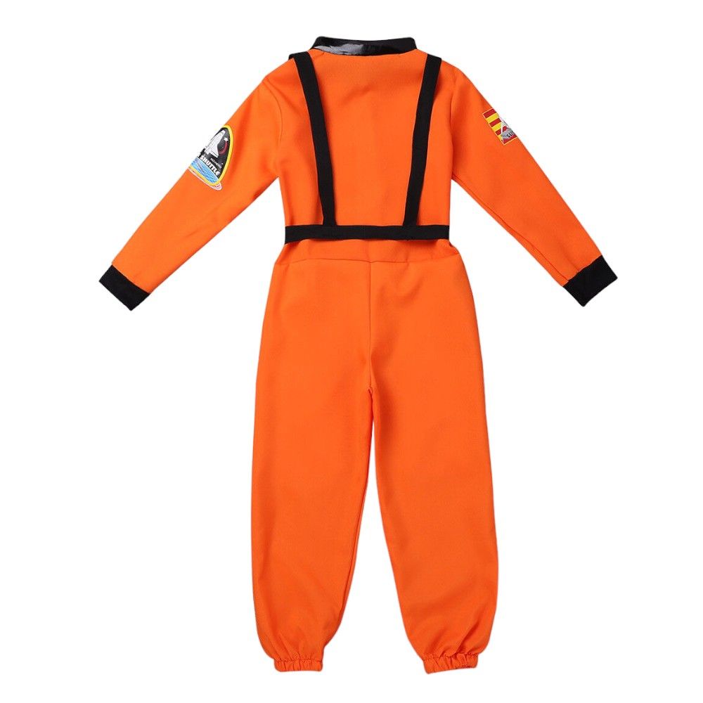 Doodle Kiddo - Kids Astronaut Costume - Orange