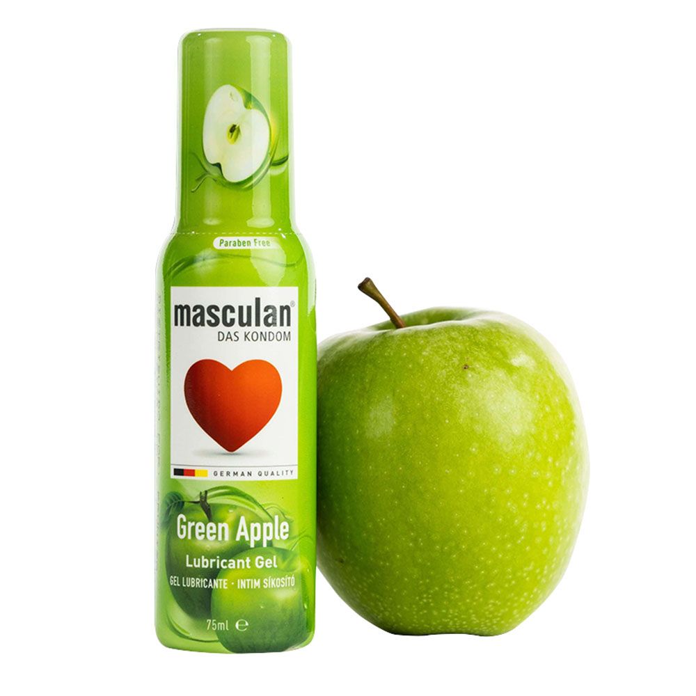 Masculan - Green Apple Lubricant Gel - 75 ml