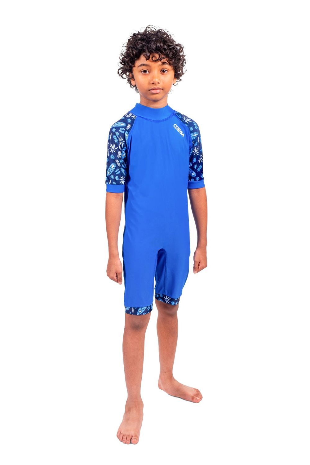 Coega Sunwear - Boy's Swim Suit - Navy Blue Surf