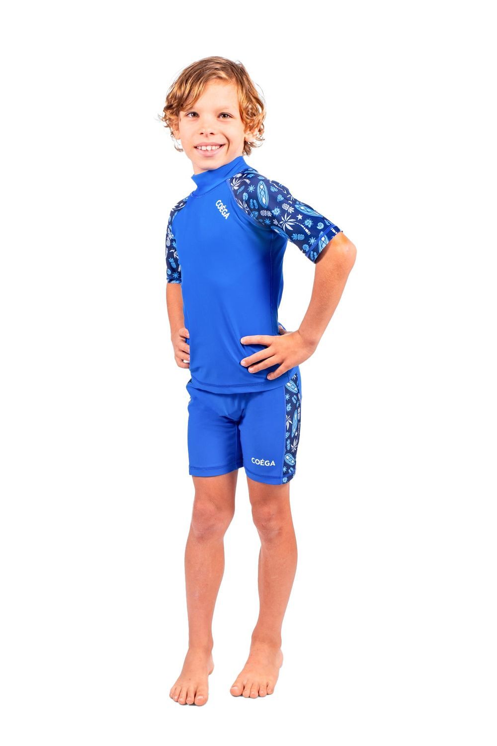 Coega Sunwear - 2pc-Set - Boy's Swim Suit - Navy Blue Surf