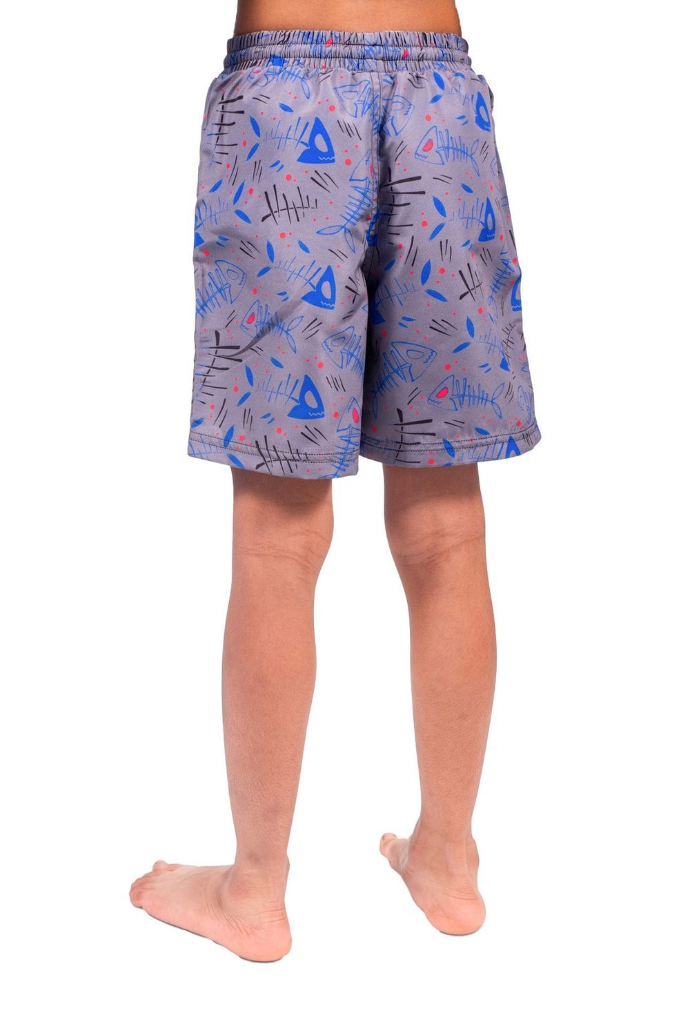 Coega Sunwear - Kid's Board Shorts - Blue Black Fish