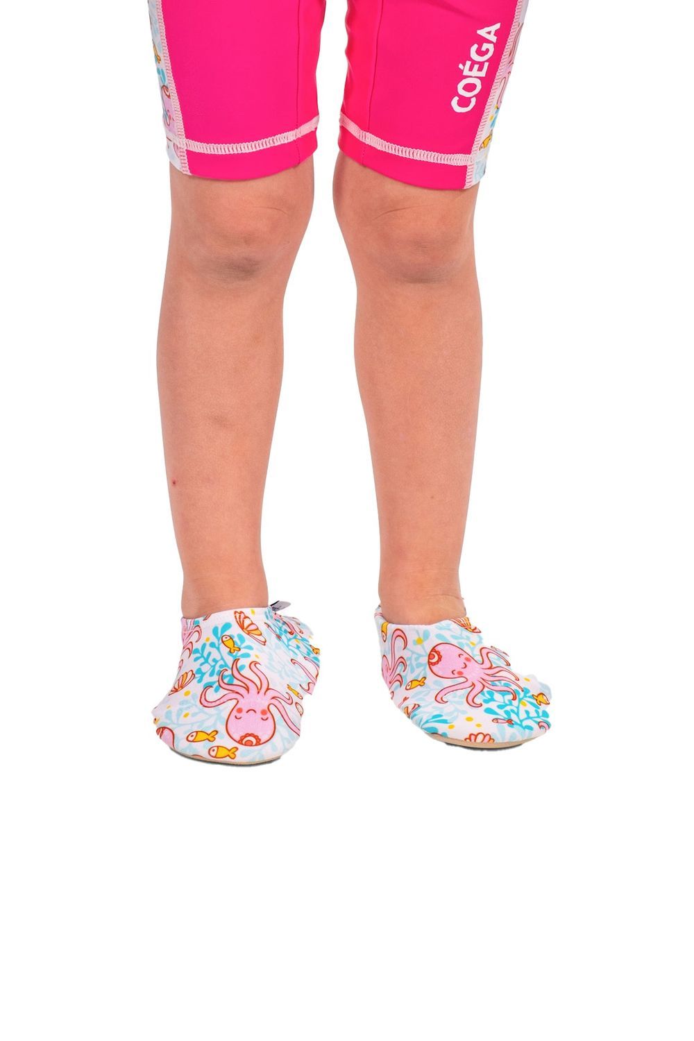 Coega Sunwear - Girl's Pool Shoes - Pink Octopus