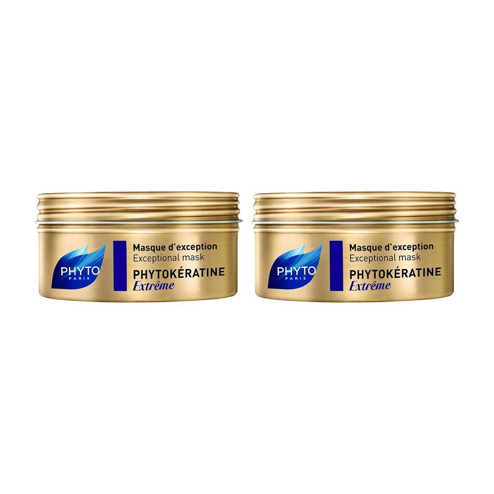 Phyto - Keratine Extreme Hair Mask - Pack of 2 - 200 ml